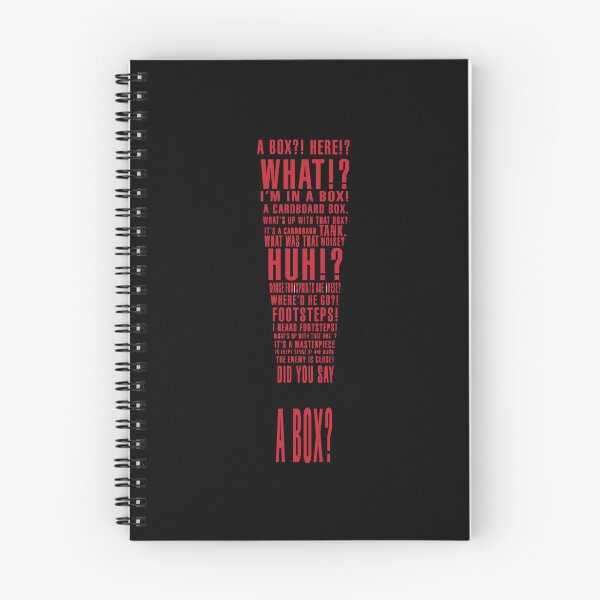 Item preview, MGS Alert Typography designed and sold by kat-iebooth.