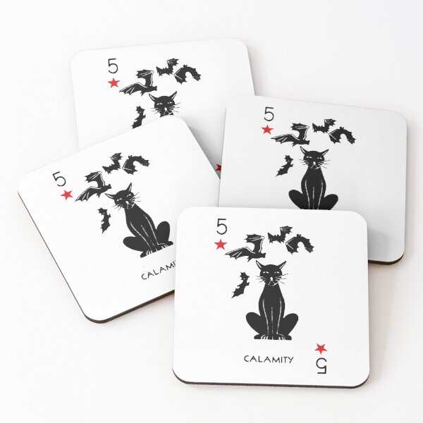 Item preview, Five Star Calamity Cat  designed and sold by Corinne Alexa Jackson.