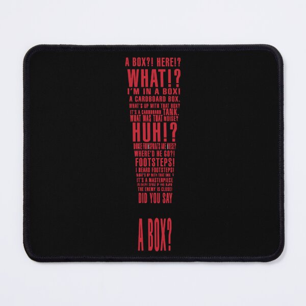 Item preview, MGS Alert Typography designed and sold by kat-iebooth.