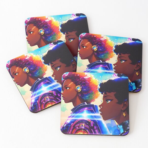 Item preview, Song of the Cosmos | Black Anime Girl designed and sold by blackanimemecca.