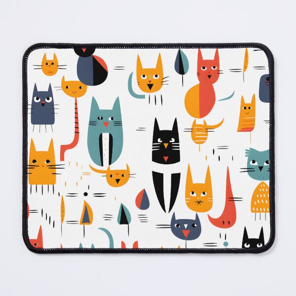 Item preview, MeowNificent Cat Collection, cat herd art, gifts, pets, animals, funny cats, cats lover. designed and sold by im9creative.