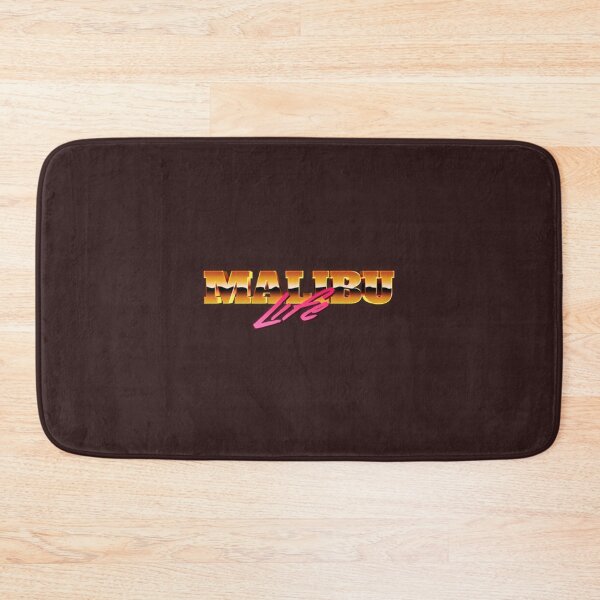 Item preview, Colorful retro design with 80s style Malibu Life logo189png designed and sold by Boutedesigns.