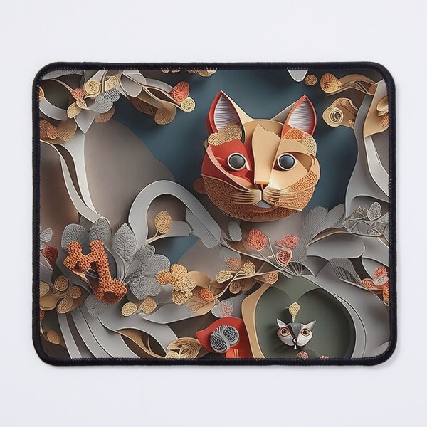 Item preview, Curious Cat designed and sold by GracefulGems.
