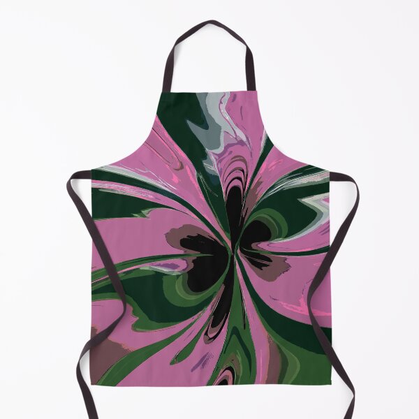 Item preview, Abstract Swirls of Pink and Olive Green designed and sold by deniselynnimage.