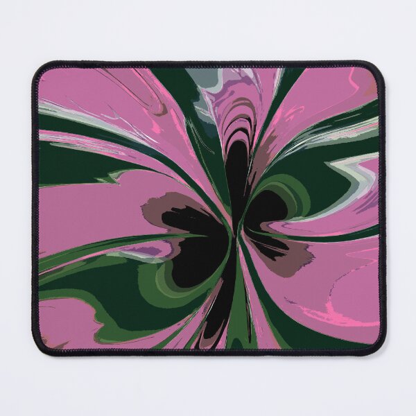 Item preview, Abstract Swirls of Pink and Olive Green designed and sold by deniselynnimage.