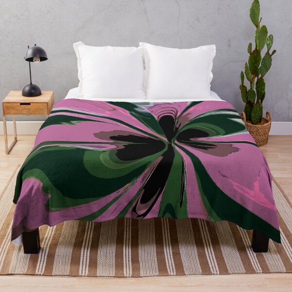 Item preview, Abstract Swirls of Pink and Olive Green designed and sold by deniselynnimage.