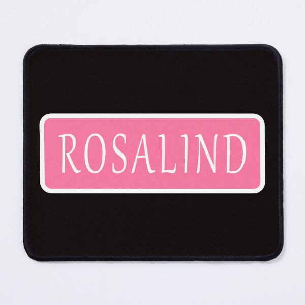 Item preview, Rosalind Girls Name designed and sold by Jeallan Designs.