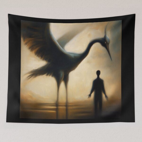 Item preview, Spirit Animal Crane 2 designed and sold by CrankyOldDude.