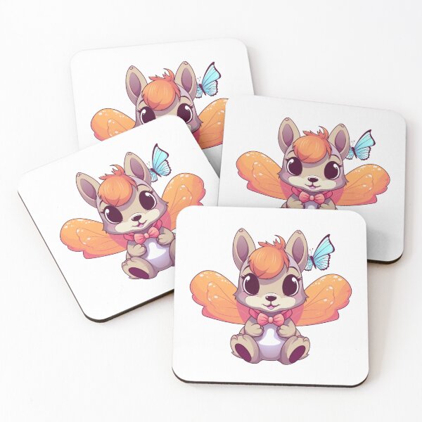 Item preview, Cute Baby Squirrel with Wings designed and sold by vasetti-press.