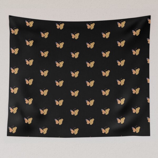 Item preview, Butterfly and flowers designed and sold by Zeetube.