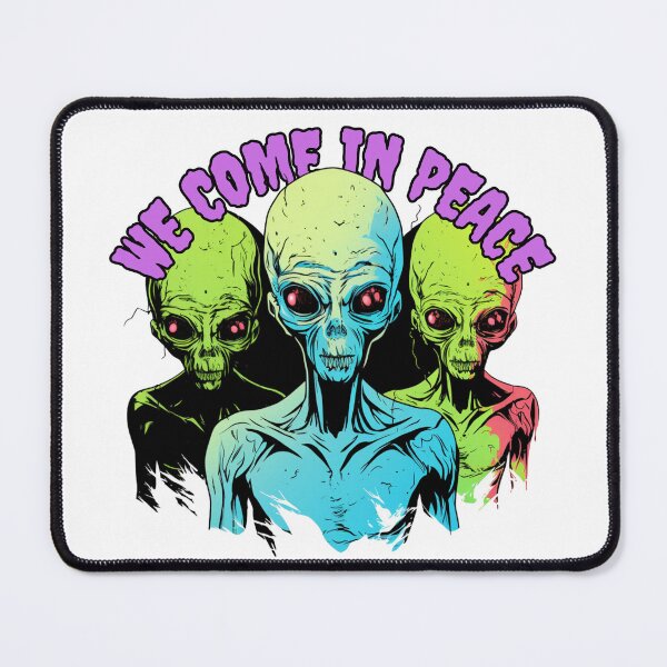 Item preview, We Come In Peace  designed and sold by letsgetinspired.