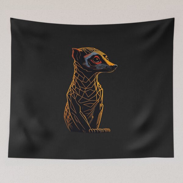 Item preview, Meerkat Silhouette Sticker - Cute Animal designed and sold by joejiing.