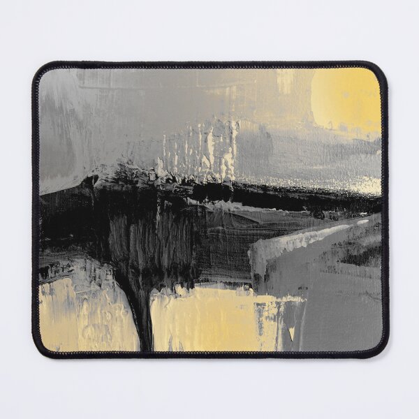 Item preview, black yellow abstract designed and sold by ElaSzczepaniak.