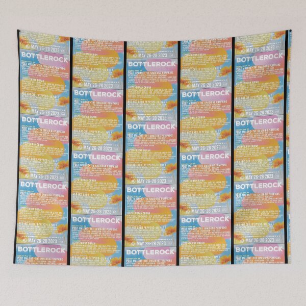 Item preview, bottlerock lineup 2023 festival tour designed and sold by MikaelaFalls.