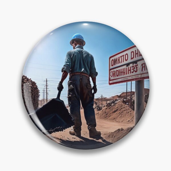 Item preview, Man works very hard designed and sold by M-Y-A-R-T-.