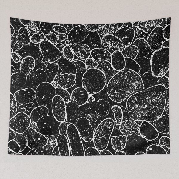 Item preview, B&W Bubbles Abstract designed and sold by AussieAl.