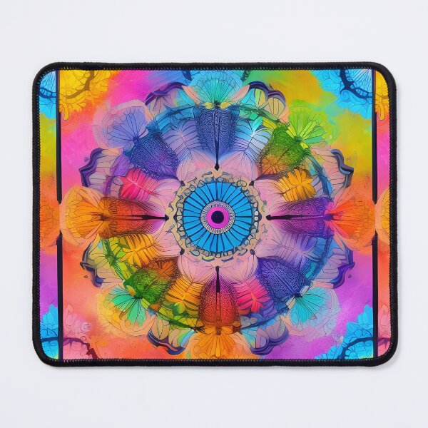Item preview, Painted Mandala Circle Art 04 by MMA designed and sold by spacemandala.