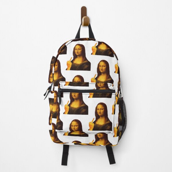 Item preview, Mona Lisa Funny Painting Middle Finger designed and sold by RosinaInmans.