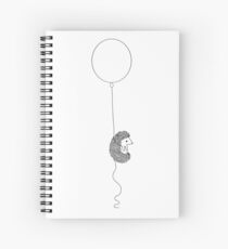 Igel und Ballon Spiralblock