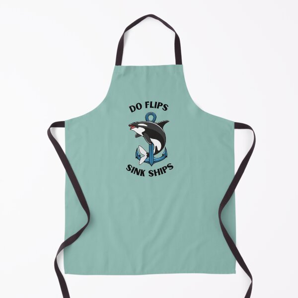 Item preview, Do Flips Sink Ships Orca designed and sold by toadsforall.
