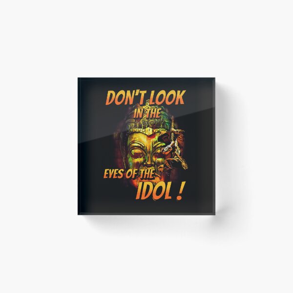 Item preview, Don&39;t Look in The Eyes of the Idol in Californa Adventureland designed and sold by ChargedCarolie.