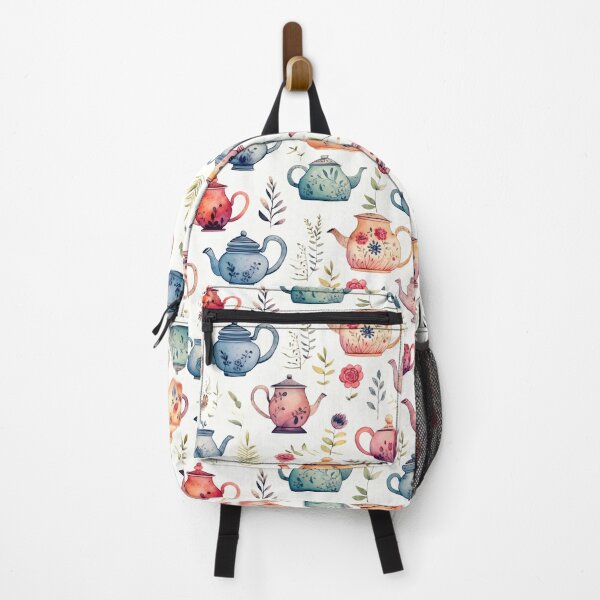 Item preview, Whimsical Watercolor Teapots No.1 designed and sold by Marvel Selke.