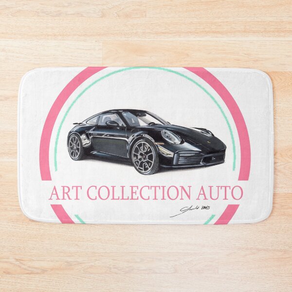 Aperçu de l'œuvre Porsche 992 turbo noire - Baes Gerald créée et vendue par autocollection.