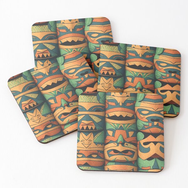 Item preview, Tribal Treasures: Seamless Hawaiian Culture designed and sold by LeonAndrewRazon.