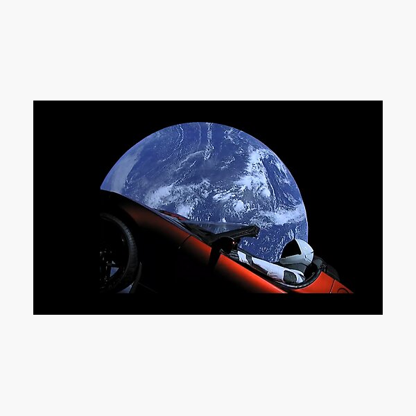 Starman in Tesla with planet earth Coffee Mug by SpaceX - Fine Art America