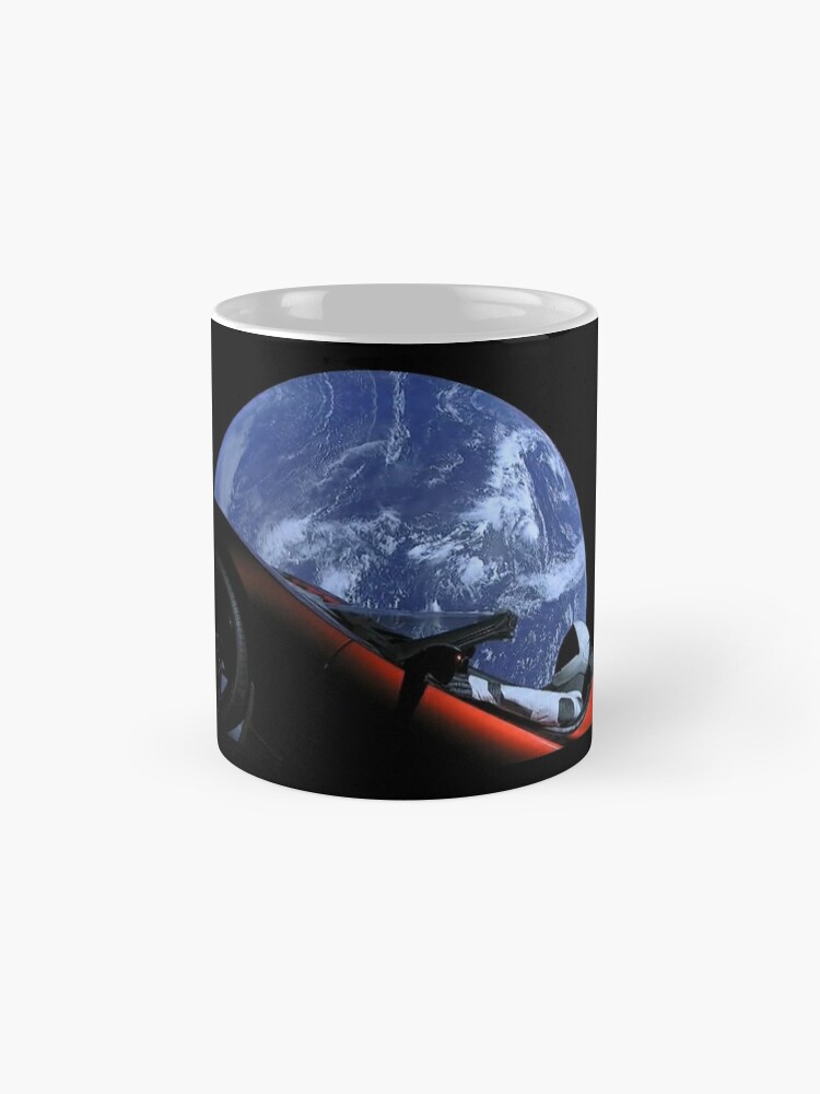 Starman in Tesla Roadster in Space Coffee Mug for Sale by hadicazvysavaca