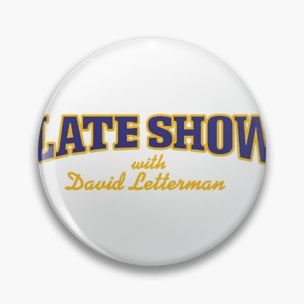Item preview, Letterman Late Show Design   	 designed and sold by jkmqabaliyw66.