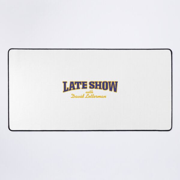 Item preview, Letterman Late Show Design designed and sold by jkmqabaliyw66.