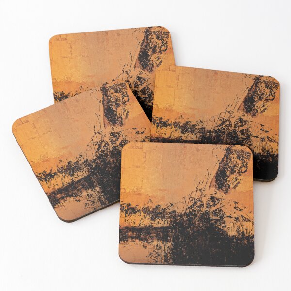 Item preview, orange black abstract designed and sold by ElaSzczepaniak.