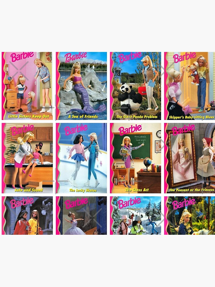 barbie books 90s