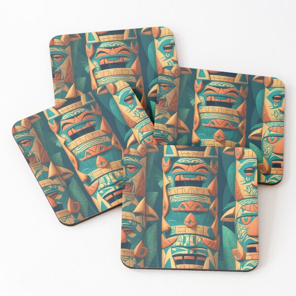 Item preview, Tribal Treasures: Seamless Hawaiian Culture designed and sold by LeonAndrewRazon.