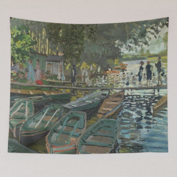 Item preview, Bathers at La Grenouillère designed and sold by siren-of-melet.