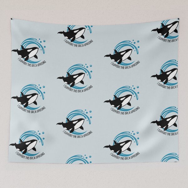 Item preview, I Support the Orca Uprising designed and sold by toadsforall.