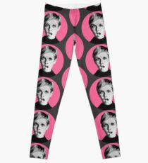 Twiggy Low-Poly-Porträt Leggings