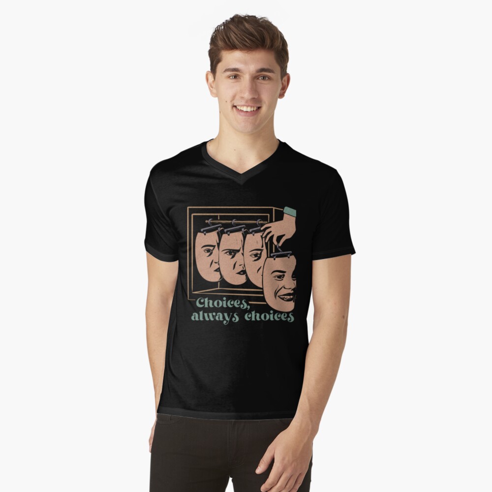 Item preview, V-Neck T-Shirt designed and sold by v-nerd.
