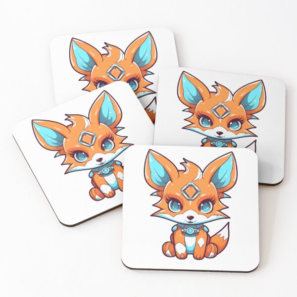 Item preview, Cute Cyber Fox designed and sold by vasetti-press.