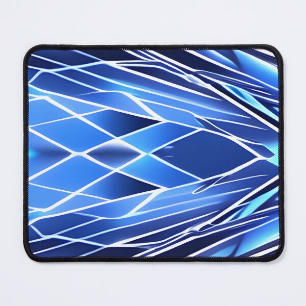 Item preview, Abstract Blue Shattered Glass Pattern designed and sold by calibrit.