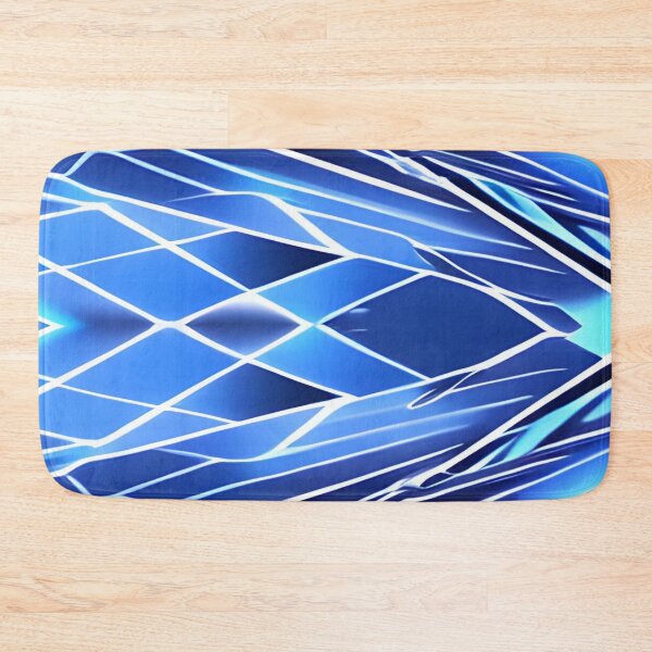 Item preview, Abstract Blue Shattered Glass Pattern designed and sold by calibrit.