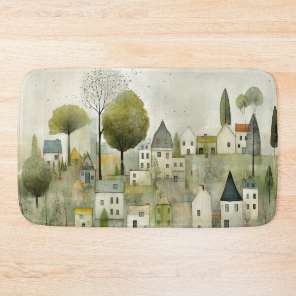 Item preview, Little village landscape designed and sold by Adriano Carrideo.