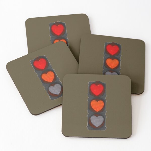 Item preview, heart traffic lights 	 	 designed and sold by lcqsvnrgmah74.