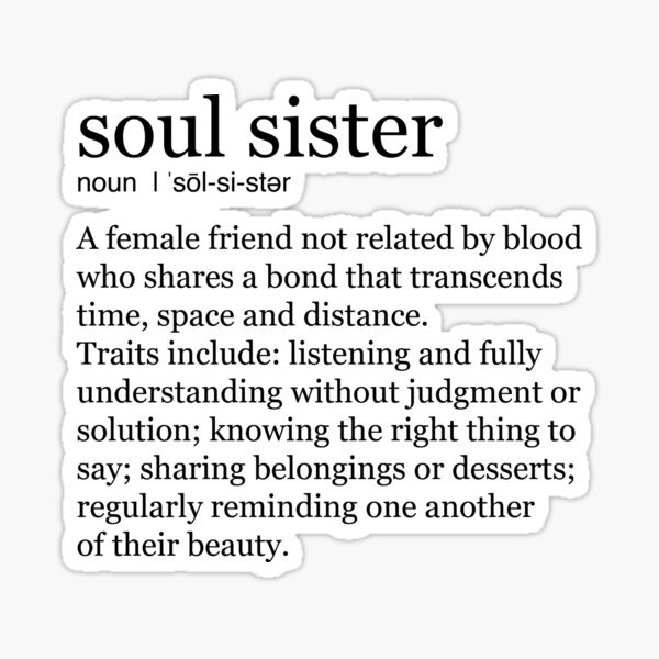 Item preview, Soul Sister designed and sold by inkymisfit.
