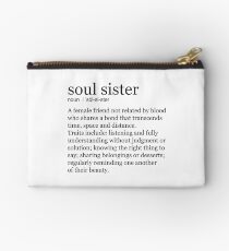 Soul Sister Zipper Pouch