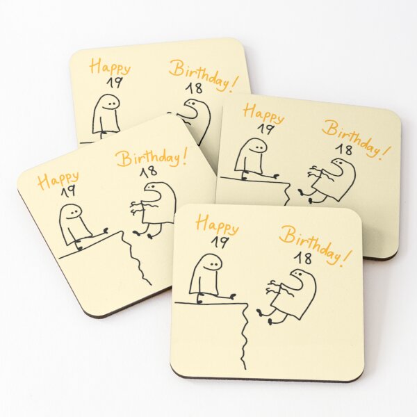 Item preview, Funny birthday card- 19th birthday designed and sold by vyascreations.