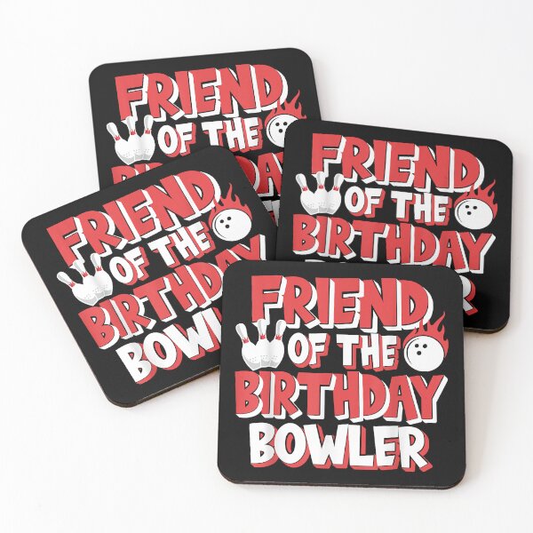 Item preview, Friend Of He Birthday Bowler Bowling Party  designed and sold by BlancheBaughman.