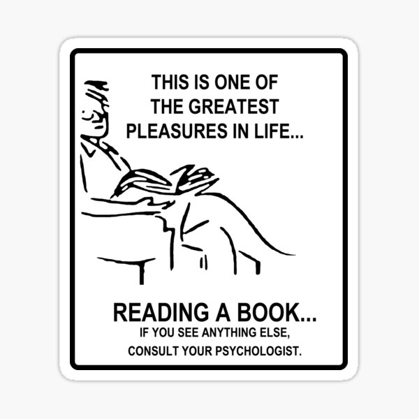 Item preview, Reading a book designed and sold by VicFreedomind.