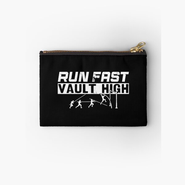 Item preview, Funny - Run Fast Vault High - Pole Vault  designed and sold by BlancheBaughman.